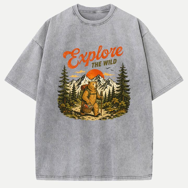 Explore The Wild Bear T-Shirt