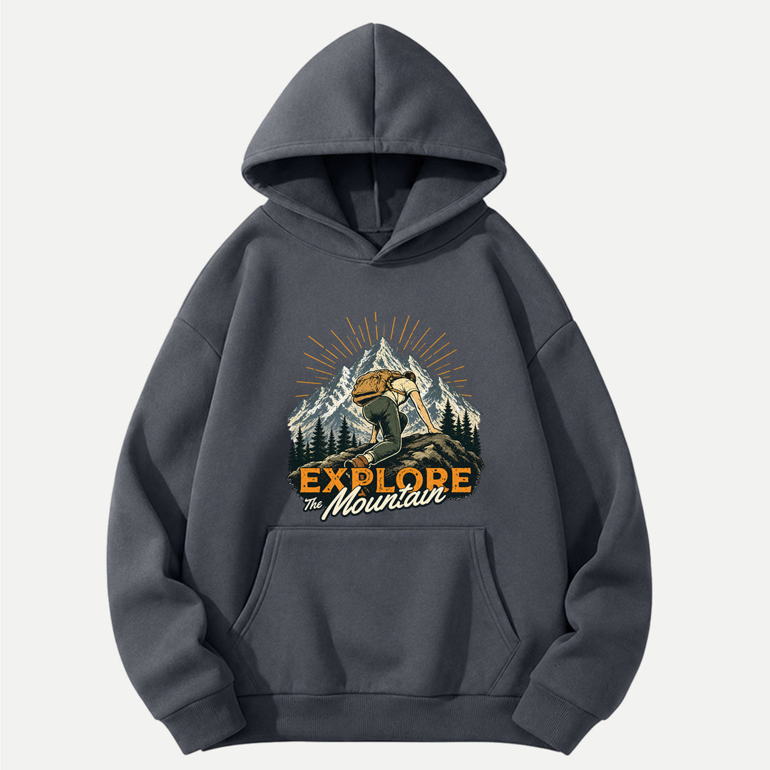 Explore The Mountain Hoodie