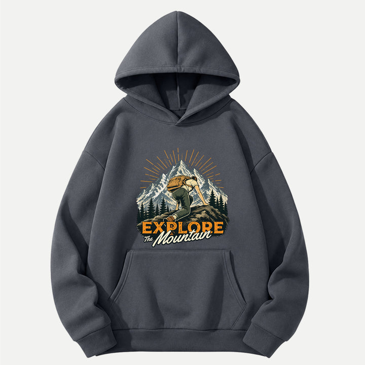 Explore The Mountain Hoodie