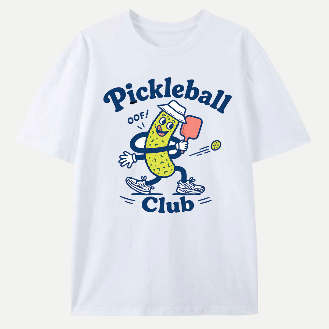 Pickleball Club Oof Character T-Shirt