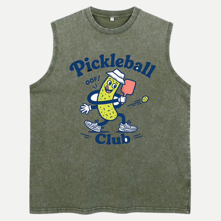 Pickleball Club Oof Character T-Shirt