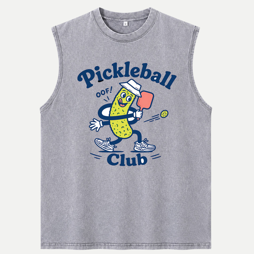 Pickleball Club Oof Character T-Shirt