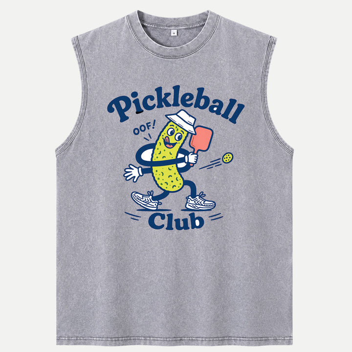 Pickleball Club Oof Character T-Shirt
