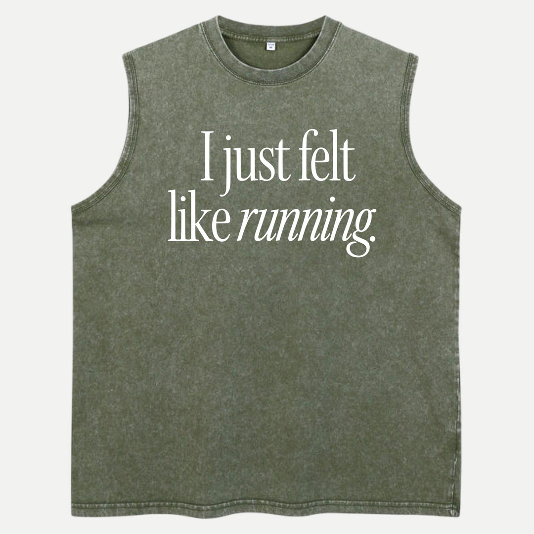 I Just Felt Like Running Hoodie