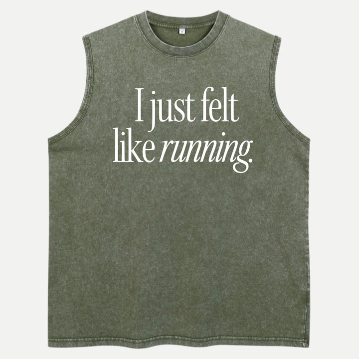 I Just Felt Like Running Hoodie