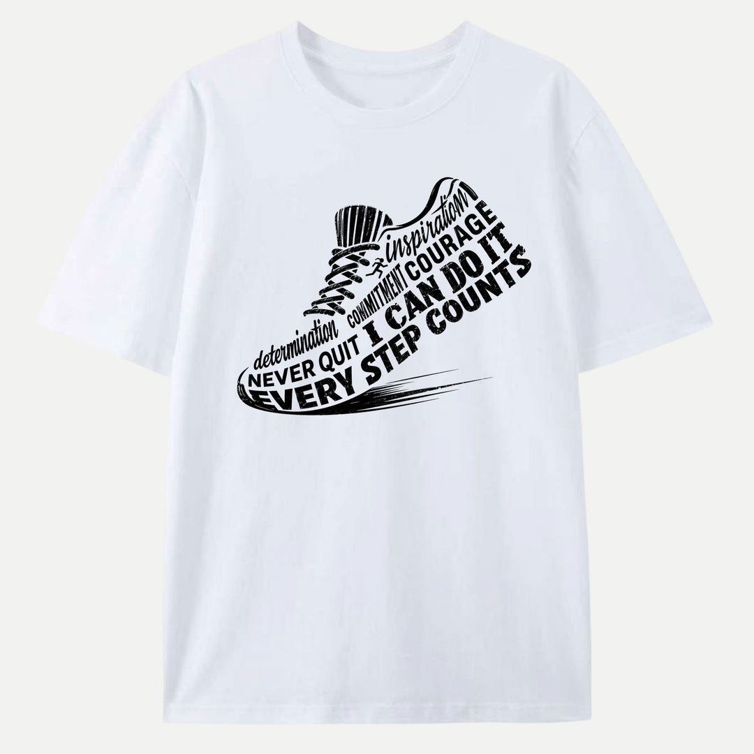 Inspirational Running Shoe T-Shirt