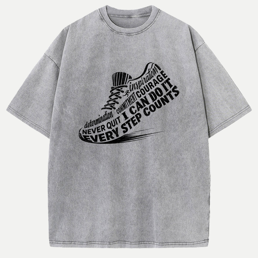Inspirational Running Shoe T-Shirt