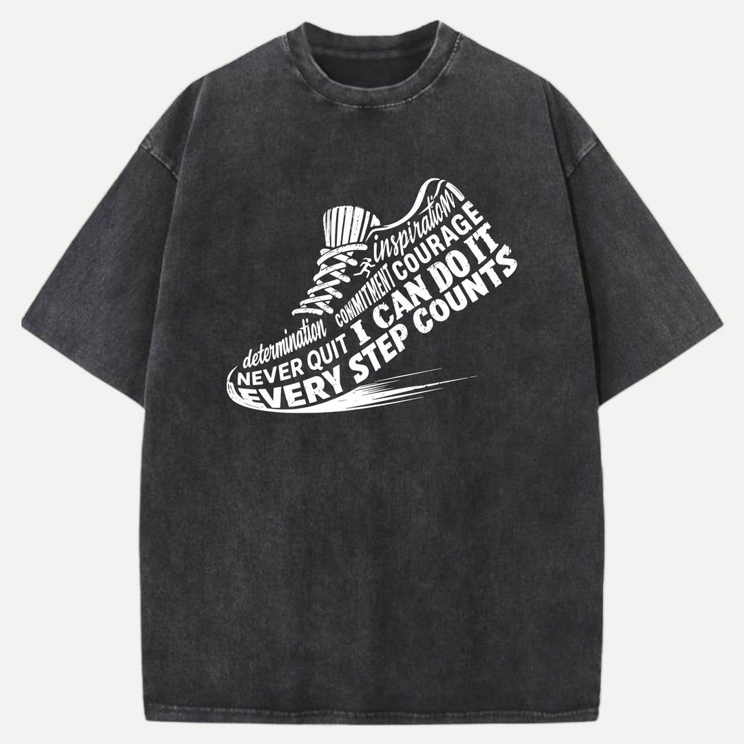 Inspirational Running Shoe T-Shirt