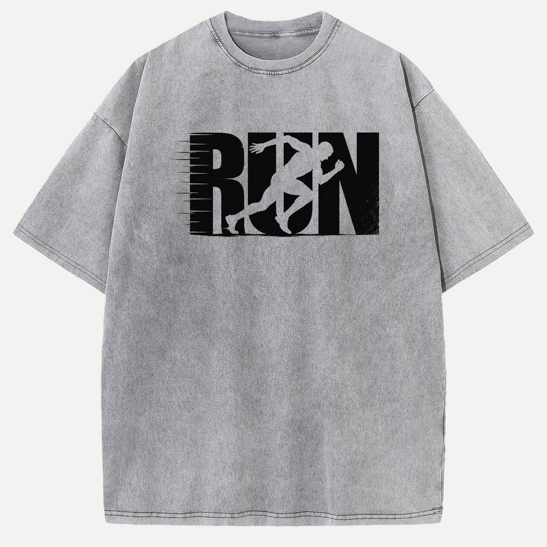 Dynamic RUN Runner Silhouette T-Shirt