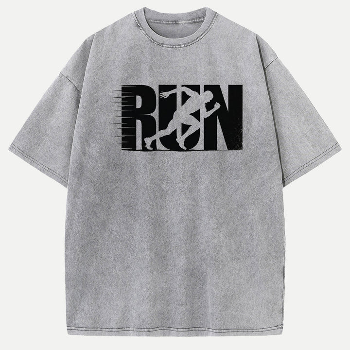Dynamic RUN Runner Silhouette T-Shirt