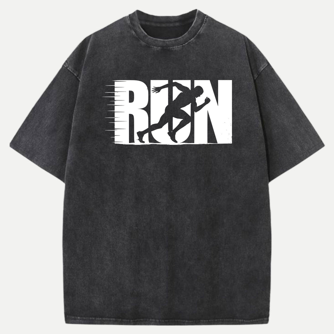 Dynamic RUN Runner Silhouette T-Shirt