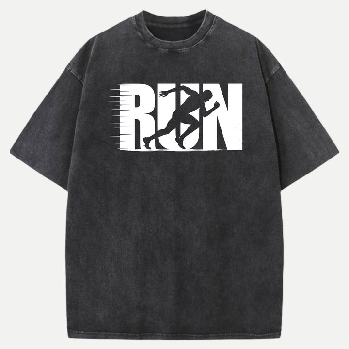 Dynamic RUN Runner Silhouette T-Shirt