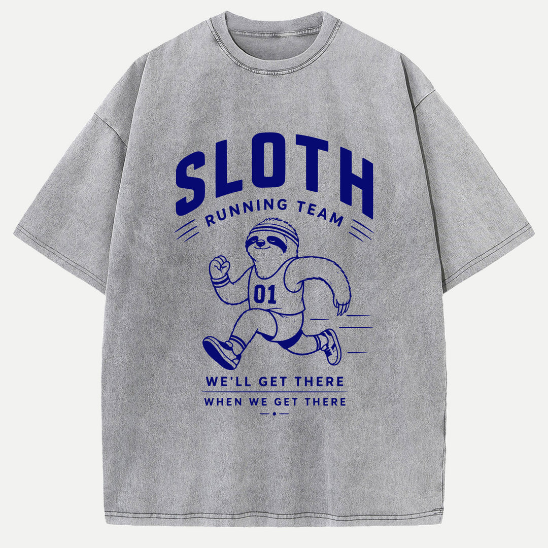 Sloth Running Team T-Shirt