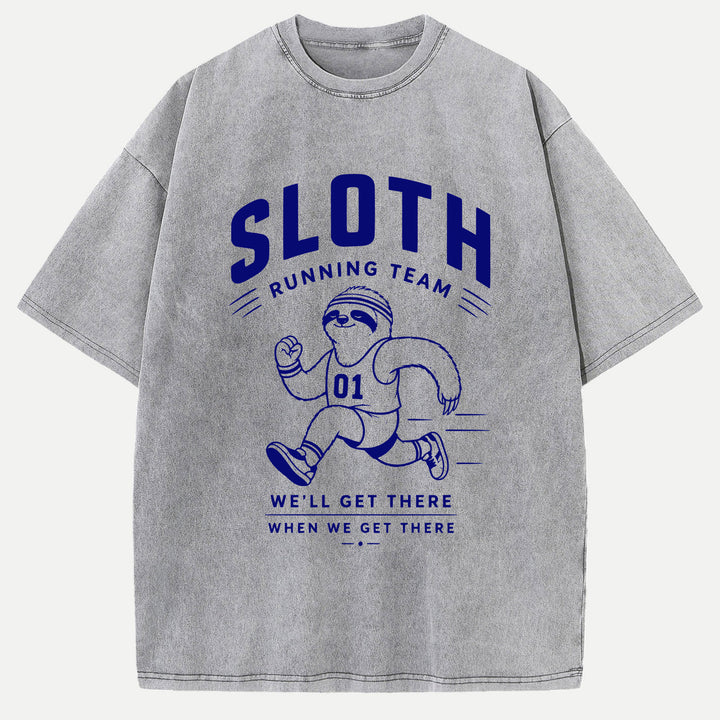 Sloth Running Team T-Shirt