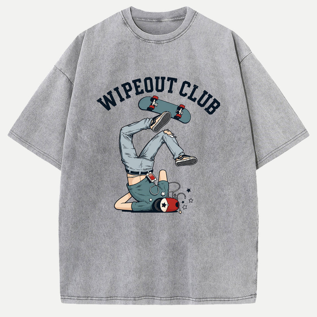 Wipeout Club Skateboarder T-Shirt