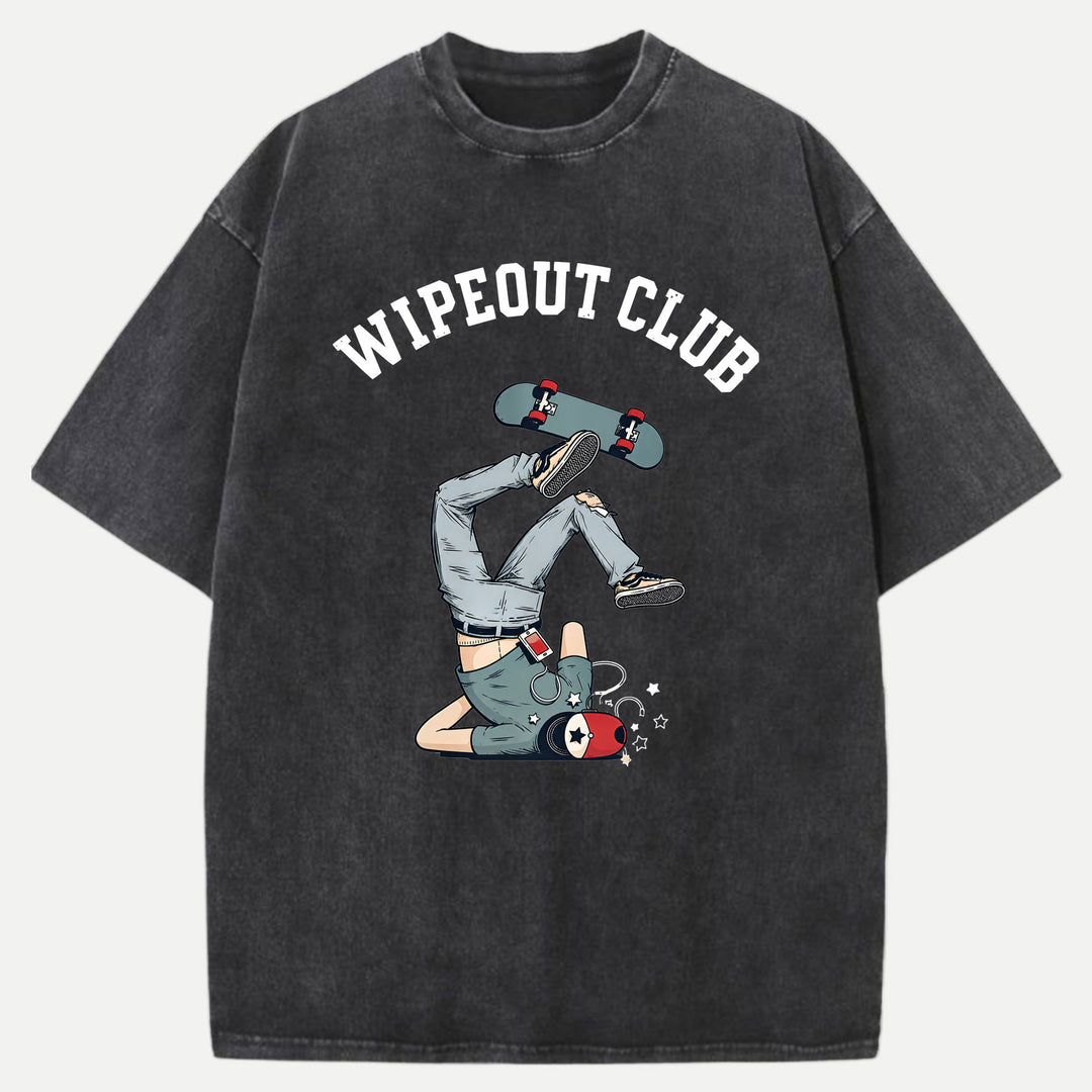 Wipeout Club Skateboarder T-Shirt