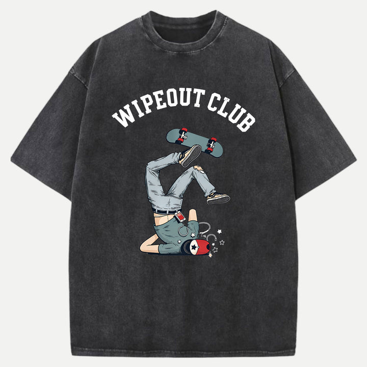Wipeout Club Skateboarder T-Shirt