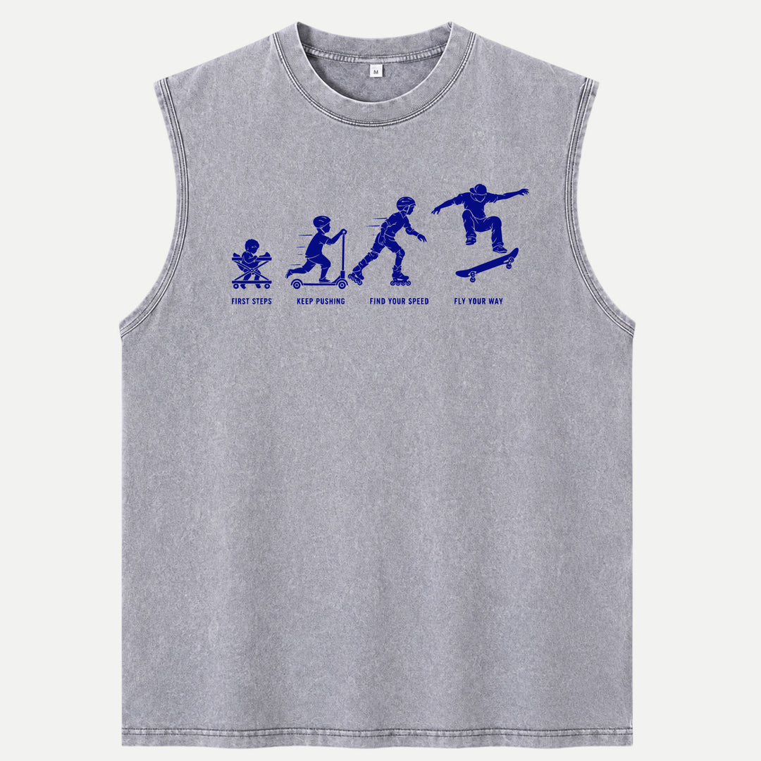 Evolution of Skate T-Shirt