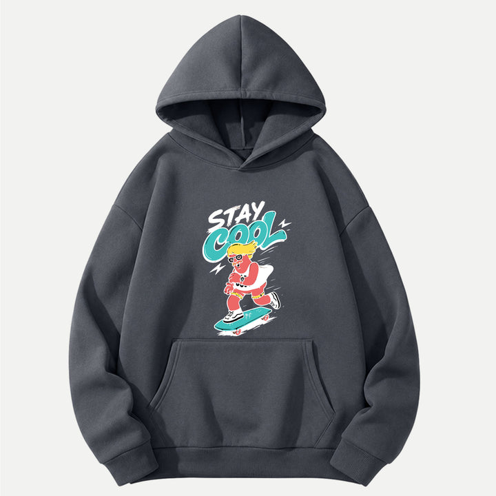 Stay Cool Cartoon Skateboarder T-Shirt
