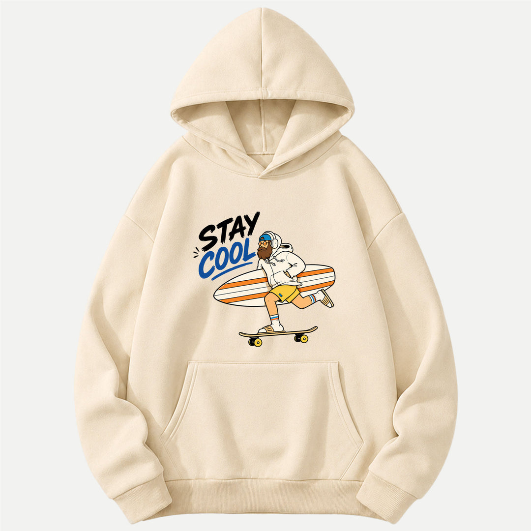 Stay Cool Surfer Skateboarder T-Shirt
