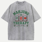 Mahjong Is Therapy Graphic T-Shirt
