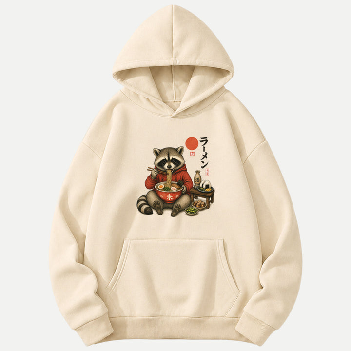 Raccoon Ramen Graphic Vintage T-Shirt