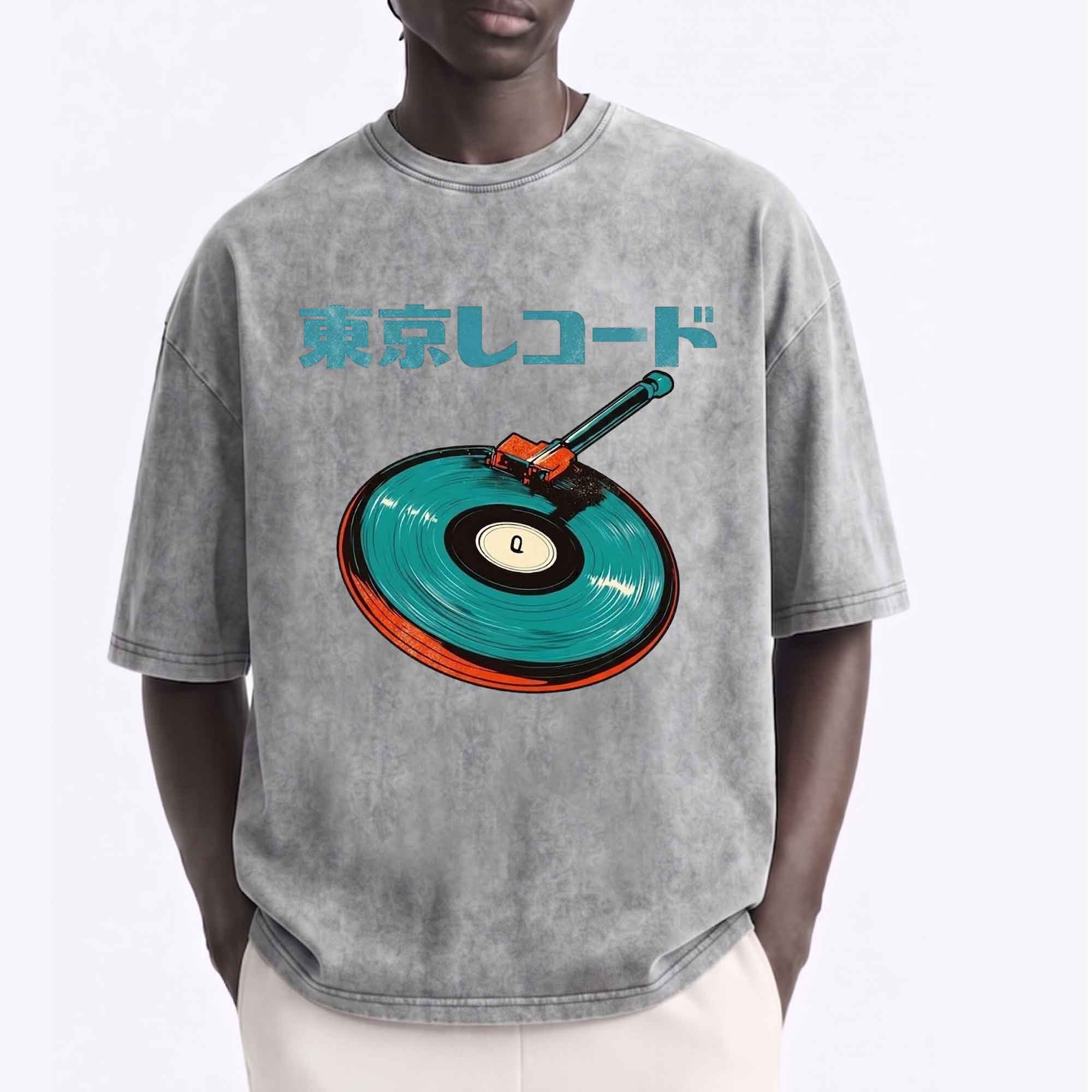 Tokyo Record Vintage Vinyl Graphic T-Shirt