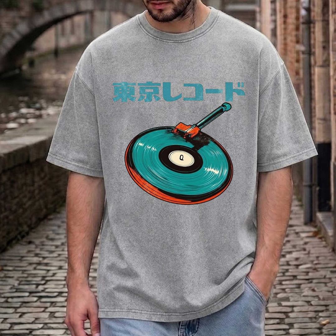 Tokyo Record Vintage Vinyl Graphic T-Shirt