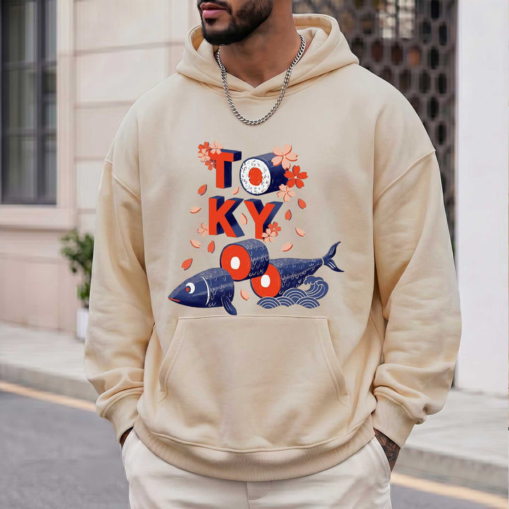 Tokyo Sushi Graphic Hoodie