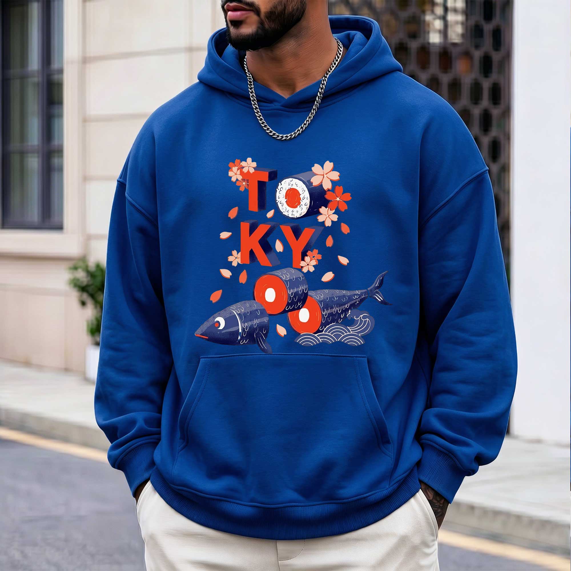 Tokyo Sushi Graphic Hoodie