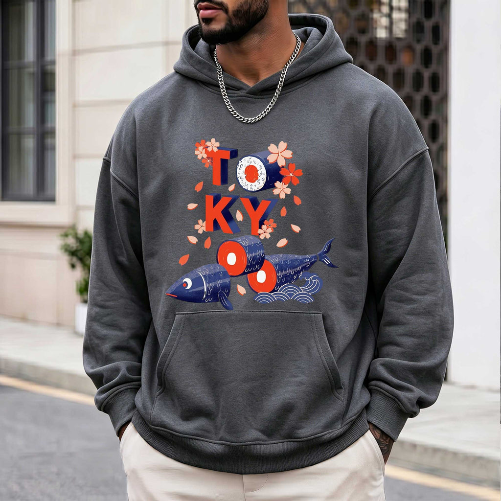 Tokyo Sushi Graphic Hoodie