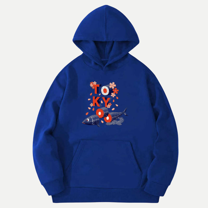 Tokyo Sushi Graphic Hoodie