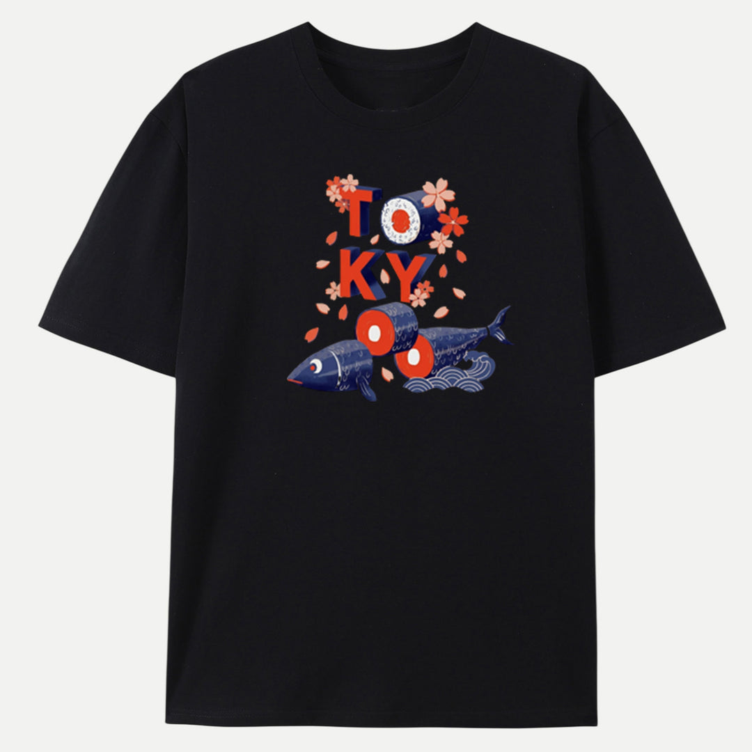 Tokyo Sushi Graphic Hoodie