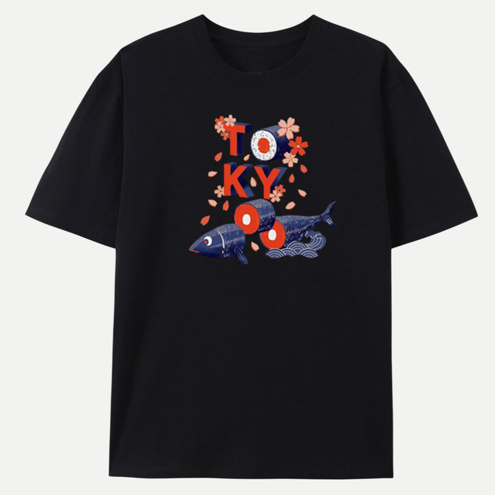 Tokyo Sushi Graphic Hoodie