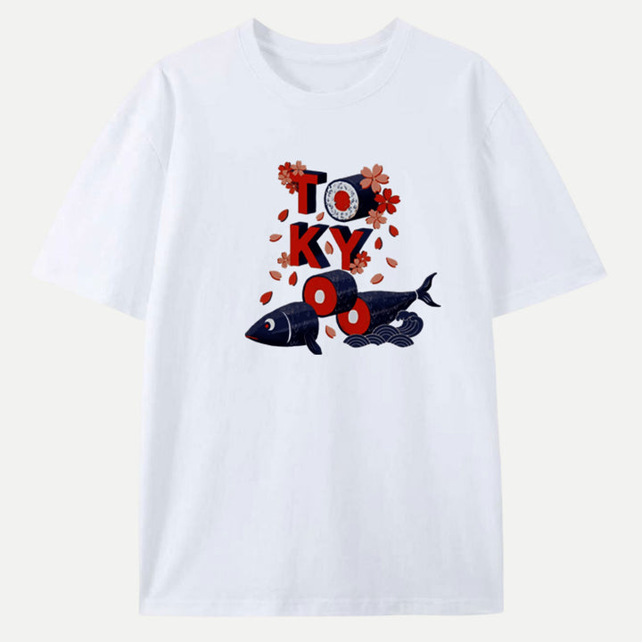 Tokyo Sushi Graphic Hoodie