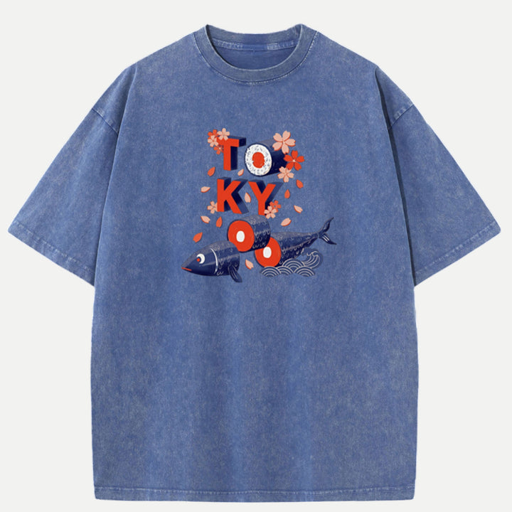 Tokyo Sushi Graphic Hoodie