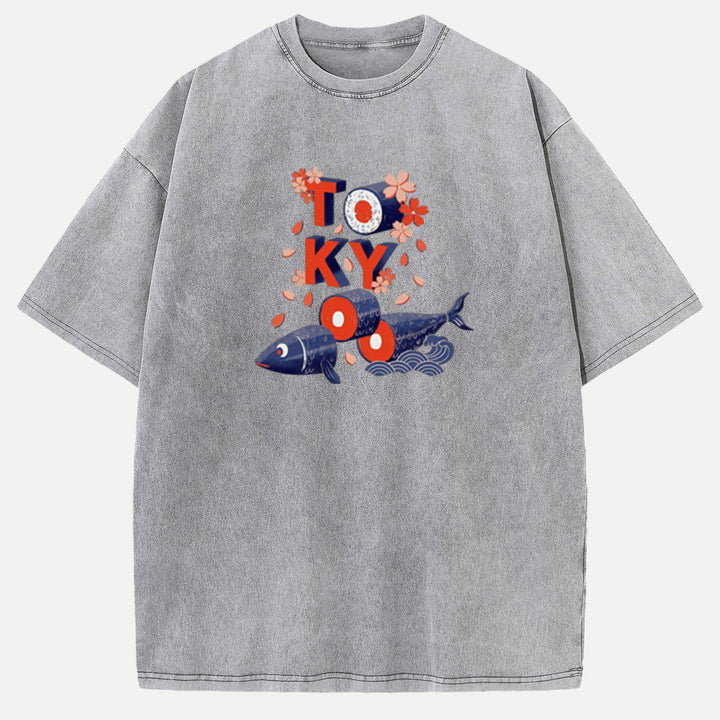 Tokyo Sushi Graphic Hoodie