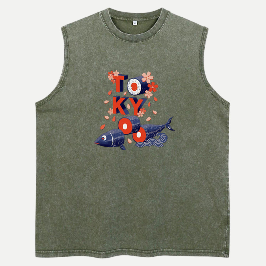 Tokyo Sushi Graphic Hoodie