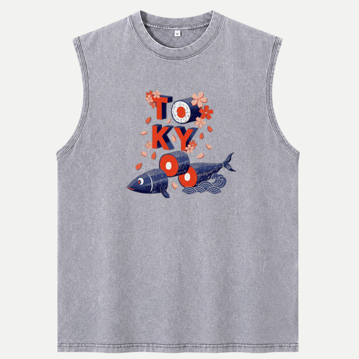 Tokyo Sushi Graphic Hoodie
