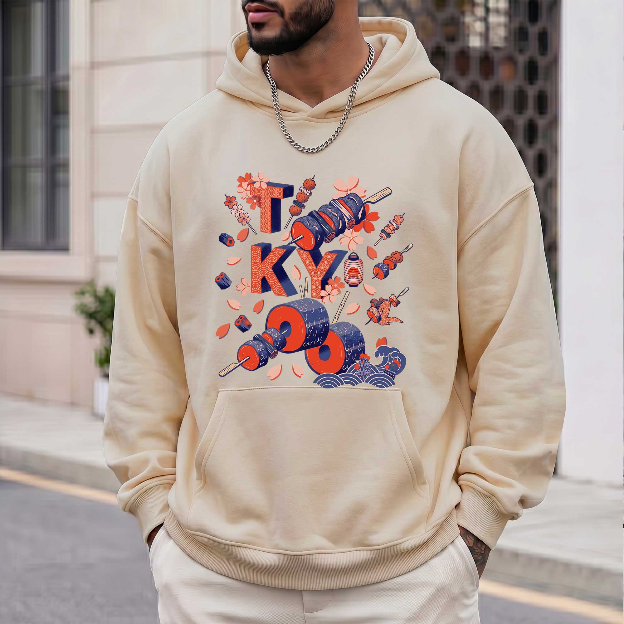 Tokyo Food Graphic Hoodie