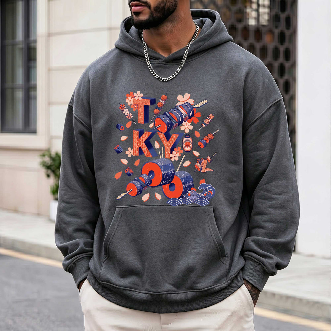 Tokyo Food Graphic Hoodie