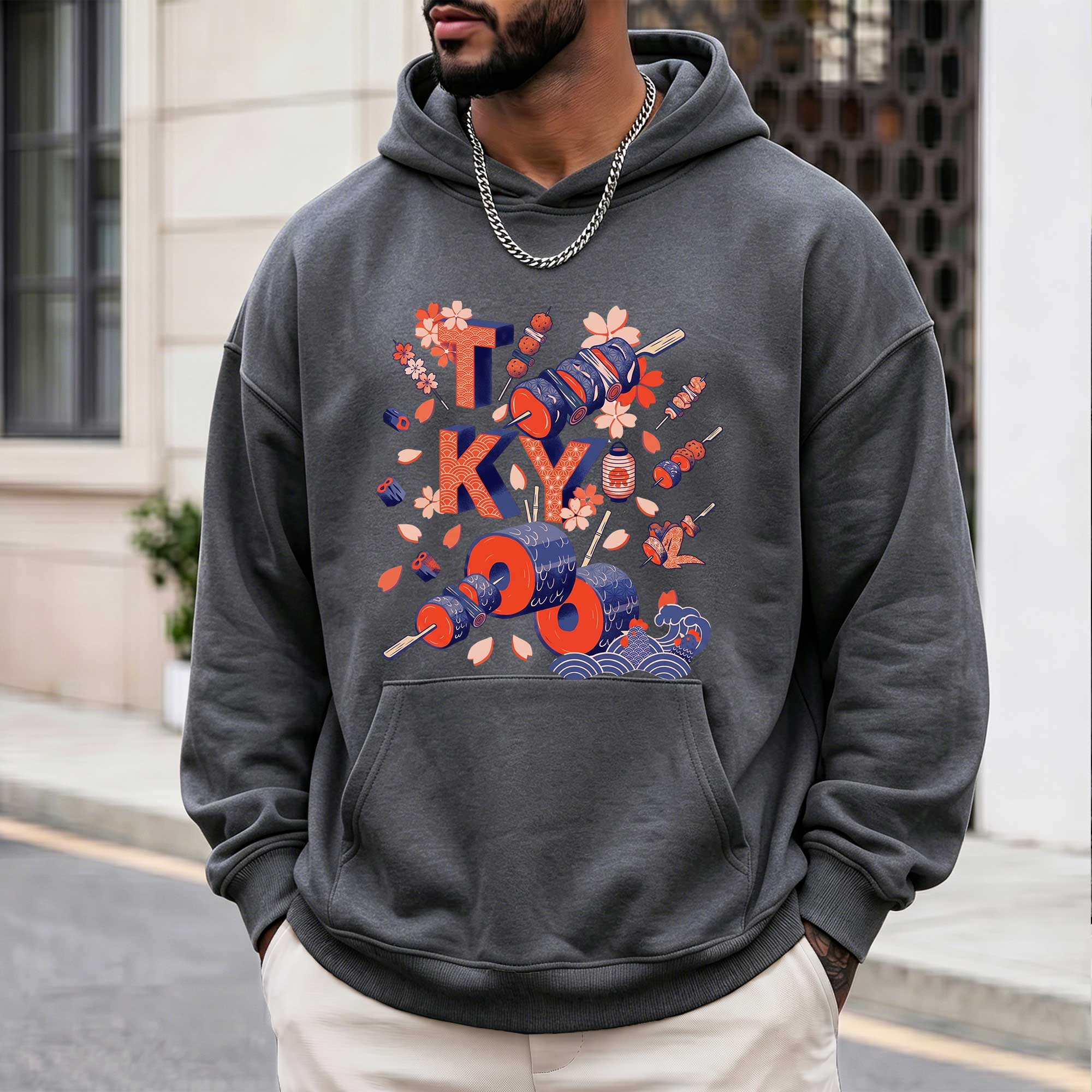 Tokyo Food Graphic Hoodie