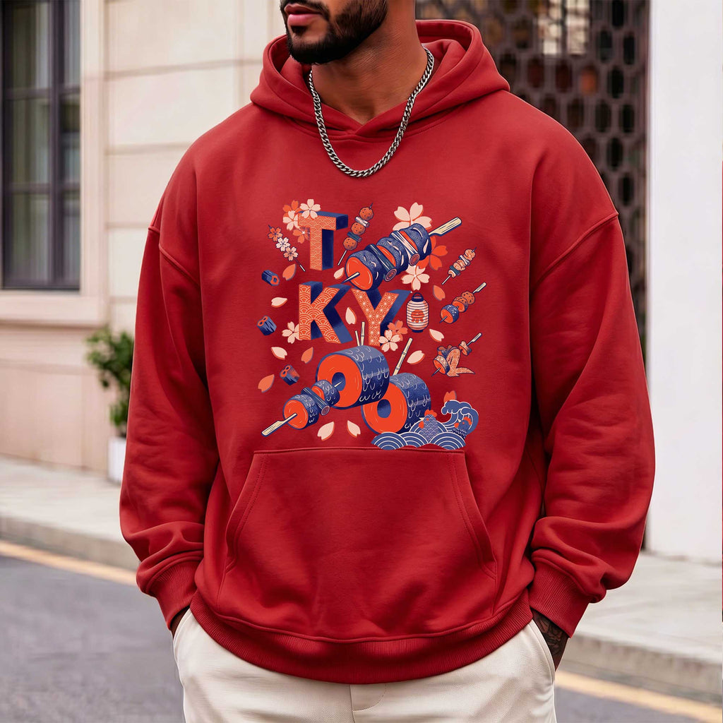 Tokyo Food Graphic Hoodie