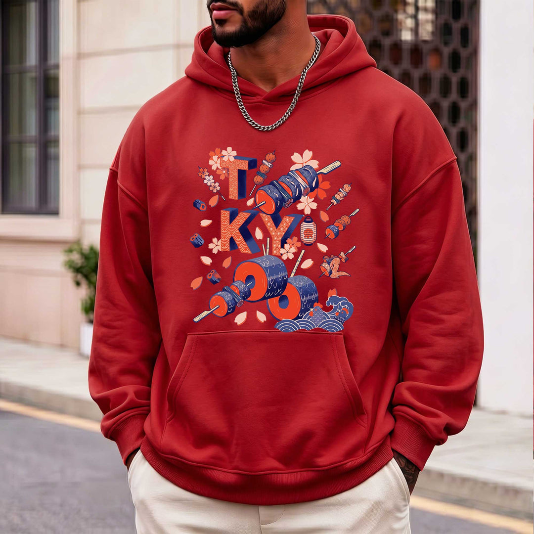Tokyo Food Graphic Hoodie