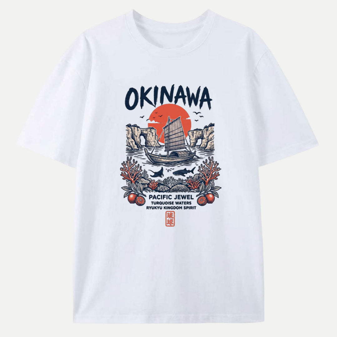 Okinawa Japan Graphic Vintage T-Shirt