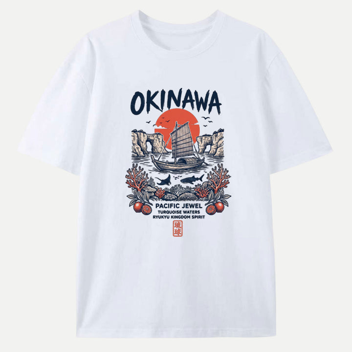 Okinawa Japan Graphic Vintage T-Shirt