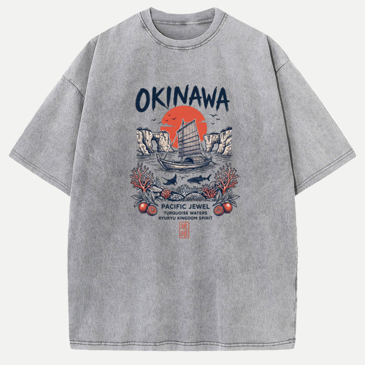 Okinawa Japan Graphic Vintage T-Shirt