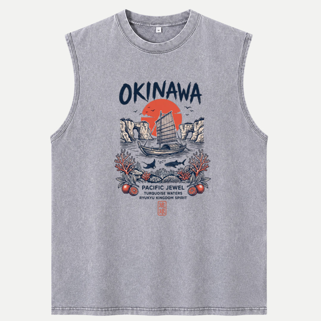 Okinawa Japan Graphic Vintage T-Shirt