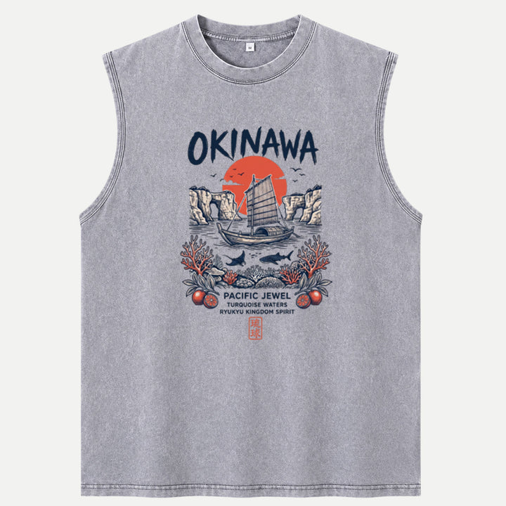 Okinawa Japan Graphic Vintage T-Shirt
