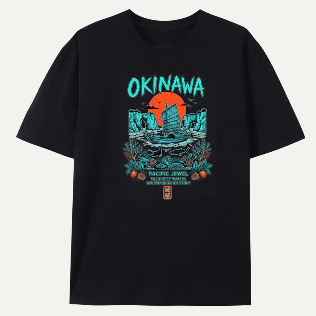 Okinawa Japan Graphic Vintage T-Shirt